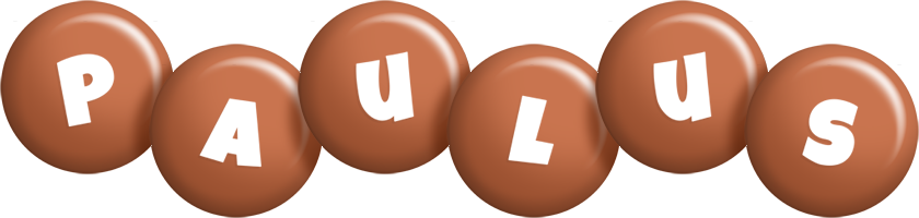 Paulus candy-brown logo