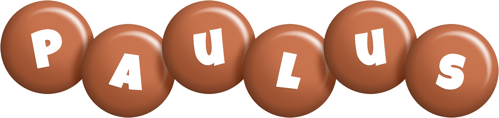 Paulus candy-brown logo