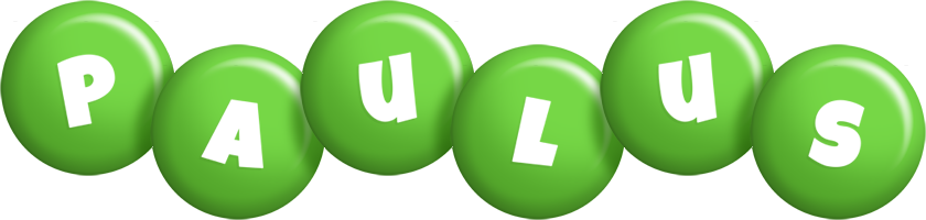 Paulus candy-green logo