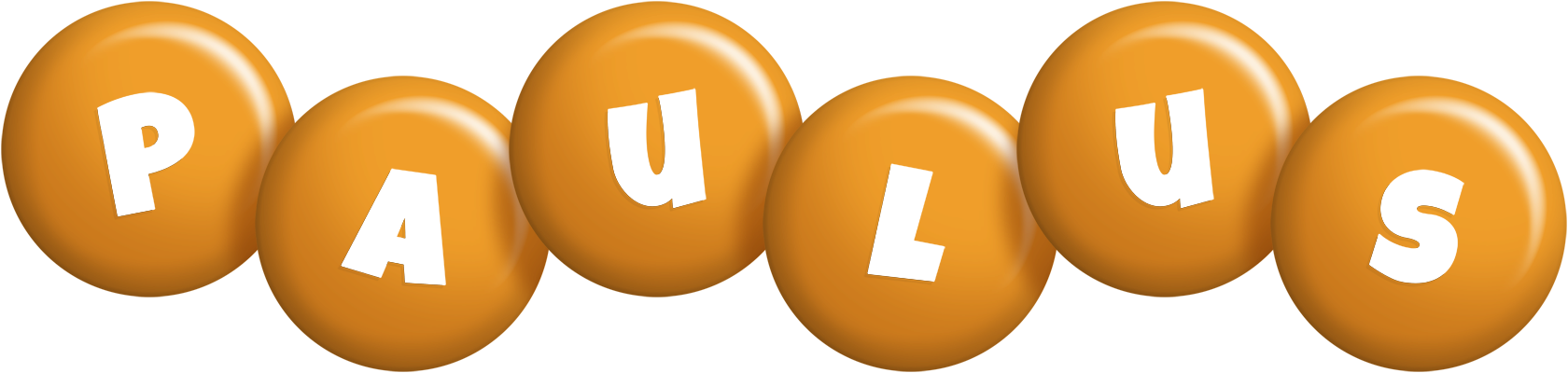 Paulus candy-orange logo