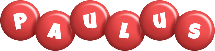 Paulus candy-red logo