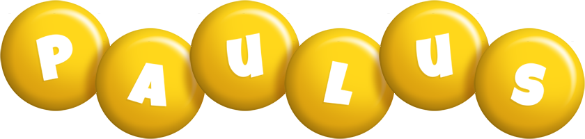 Paulus candy-yellow logo