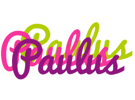 Paulus flowers logo