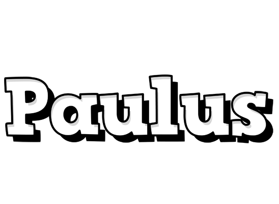 Paulus snowing logo