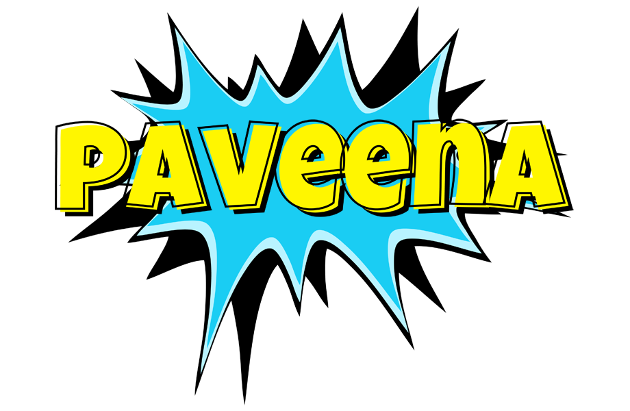 Paveena amazing logo