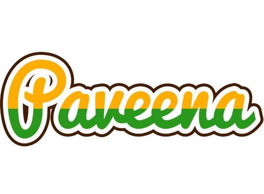 Paveena banana logo