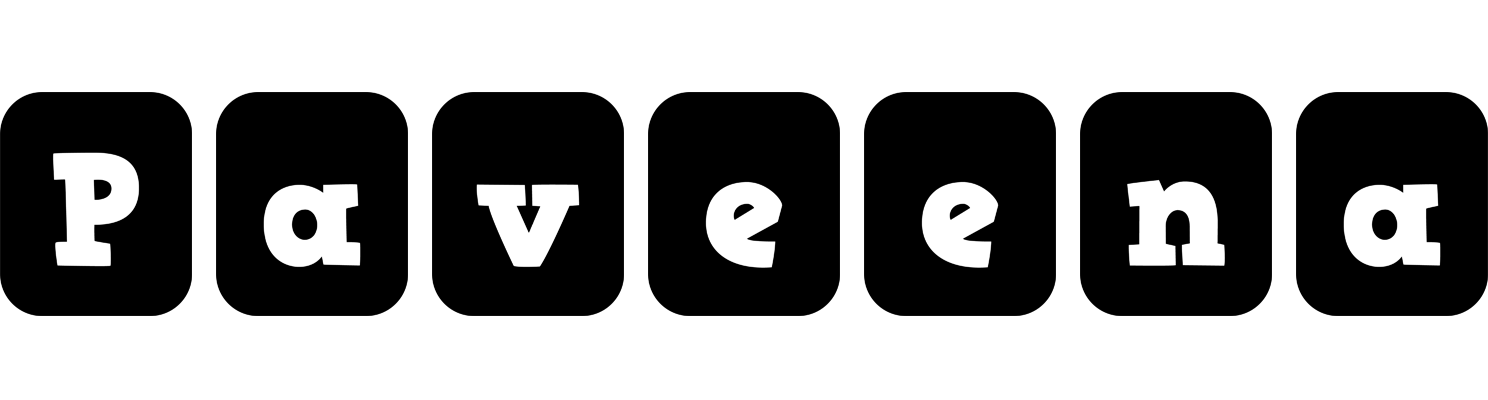 Paveena box logo