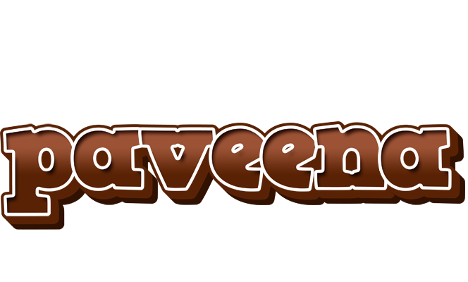 Paveena brownie logo