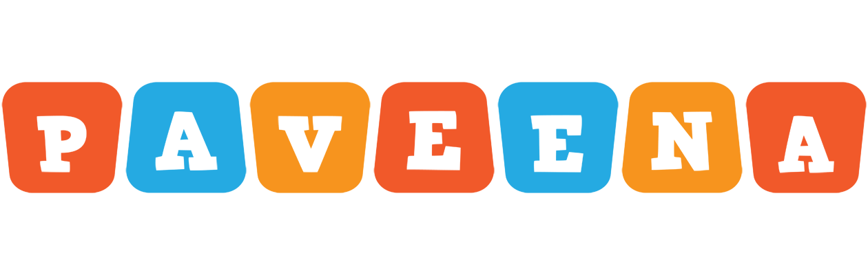 Paveena comics logo