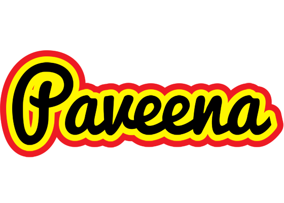 Paveena flaming logo