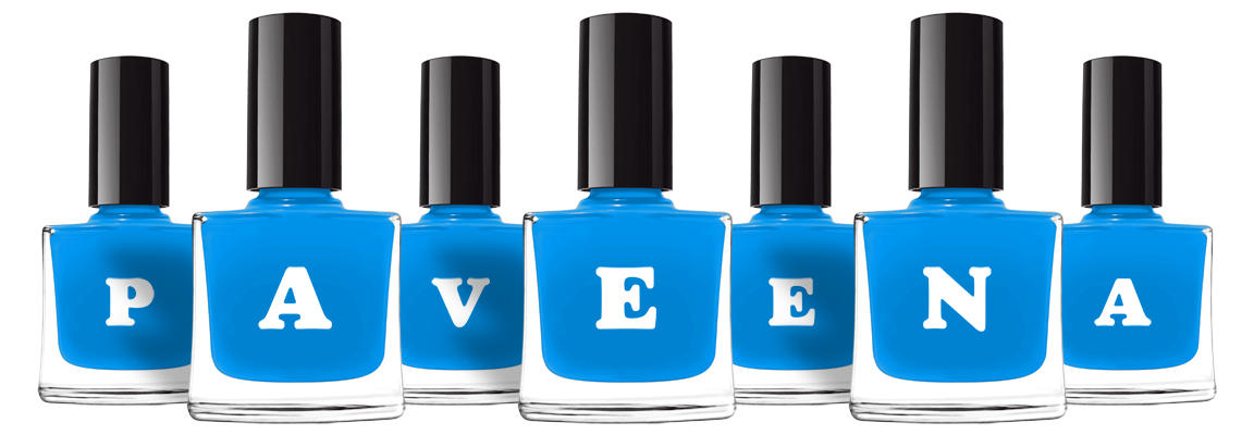 Paveena glossy logo