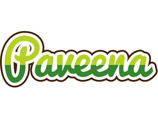 Paveena golfing logo