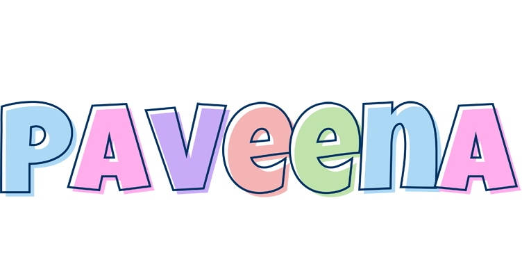 Paveena pastel logo