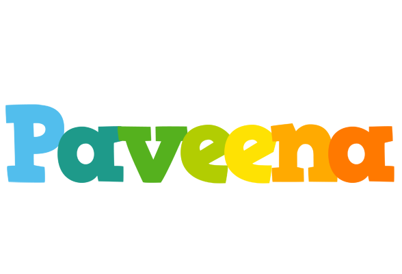 Paveena rainbows logo