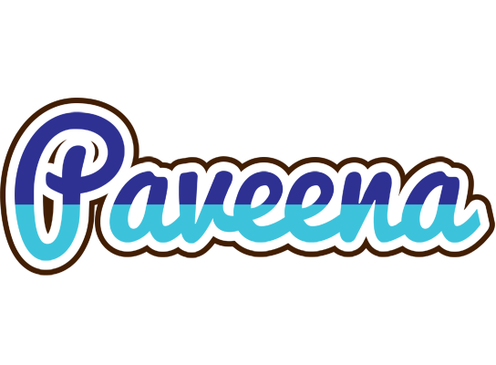 Paveena raining logo