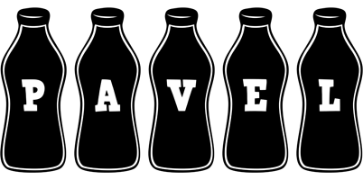Pavel bottle logo