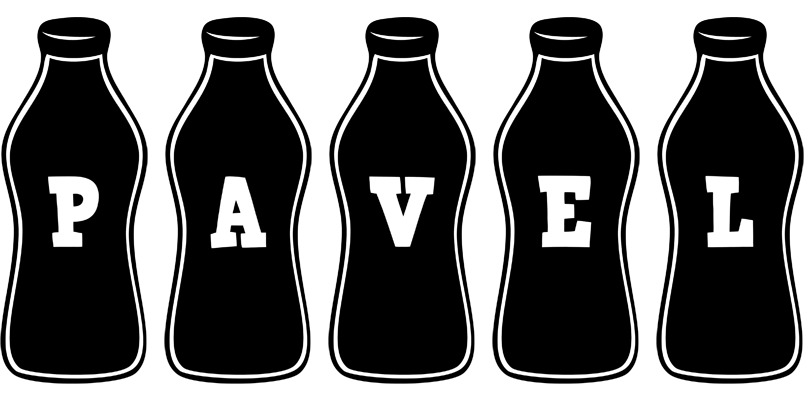 Pavel bottle logo