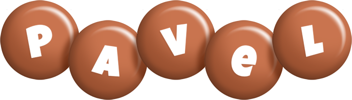 Pavel candy-brown logo