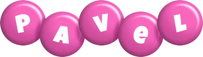 Pavel candy-pink logo