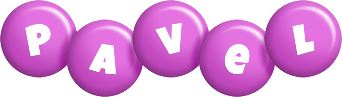 Pavel candy-purple logo