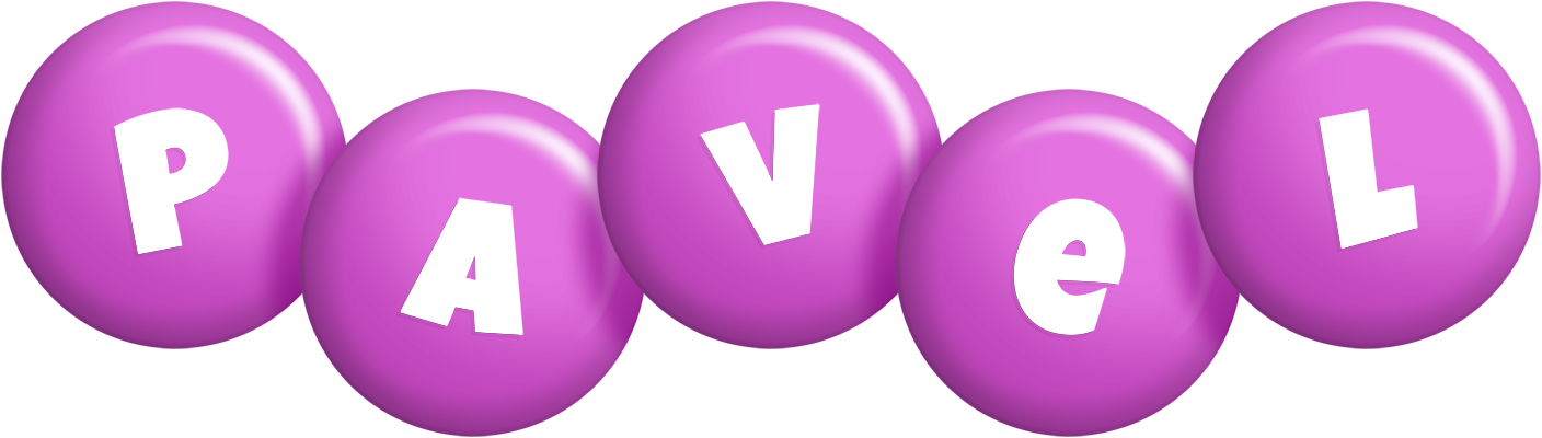 Pavel candy-purple logo