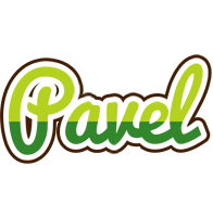 Pavel golfing logo