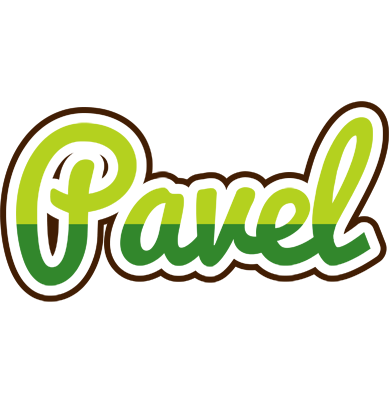 Pavel golfing logo