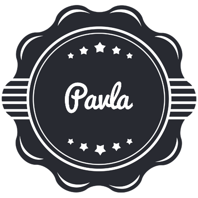 Pavla badge logo