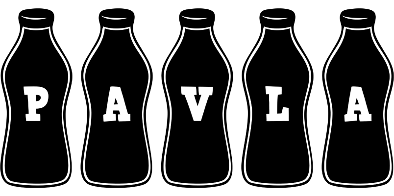 Pavla bottle logo