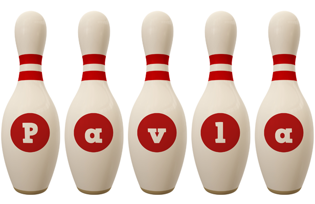 Pavla bowling-pin logo