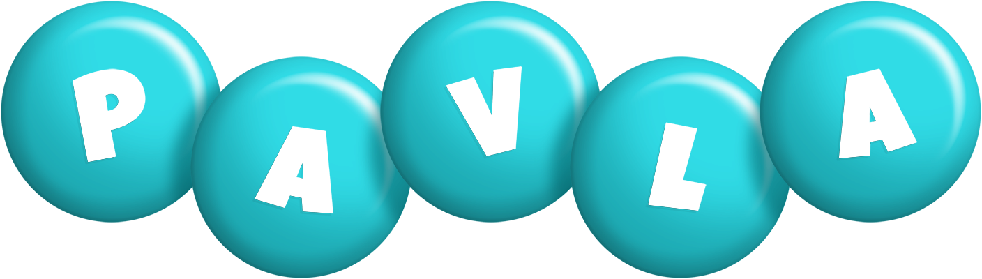 Pavla candy-azur logo