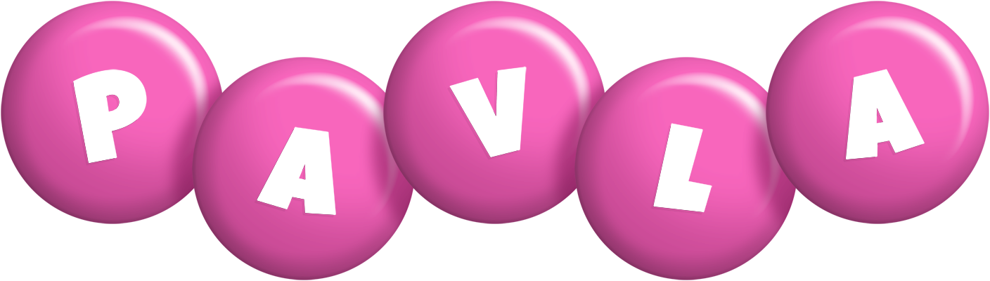 Pavla candy-pink logo