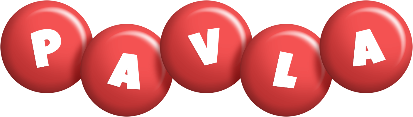 Pavla candy-red logo