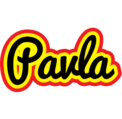 Pavla flaming logo