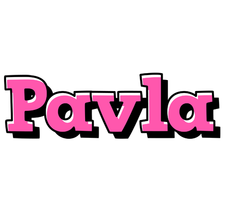 Pavla girlish logo