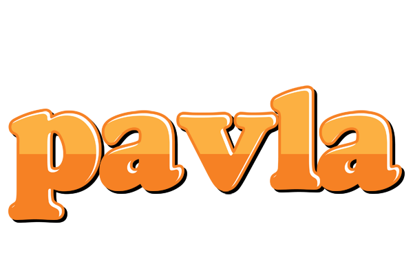 Pavla orange logo