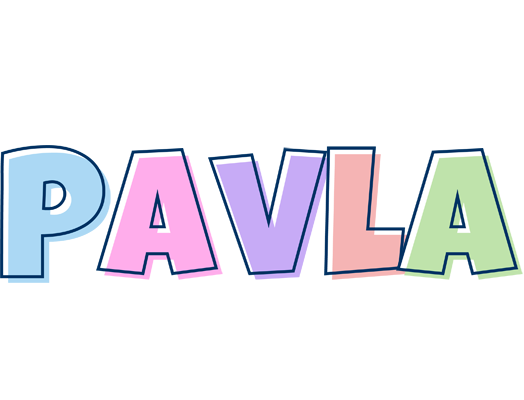 Pavla pastel logo