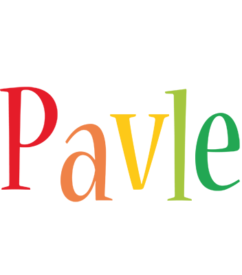 Pavle birthday logo