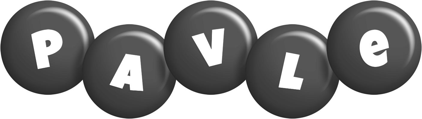 Pavle candy-black logo