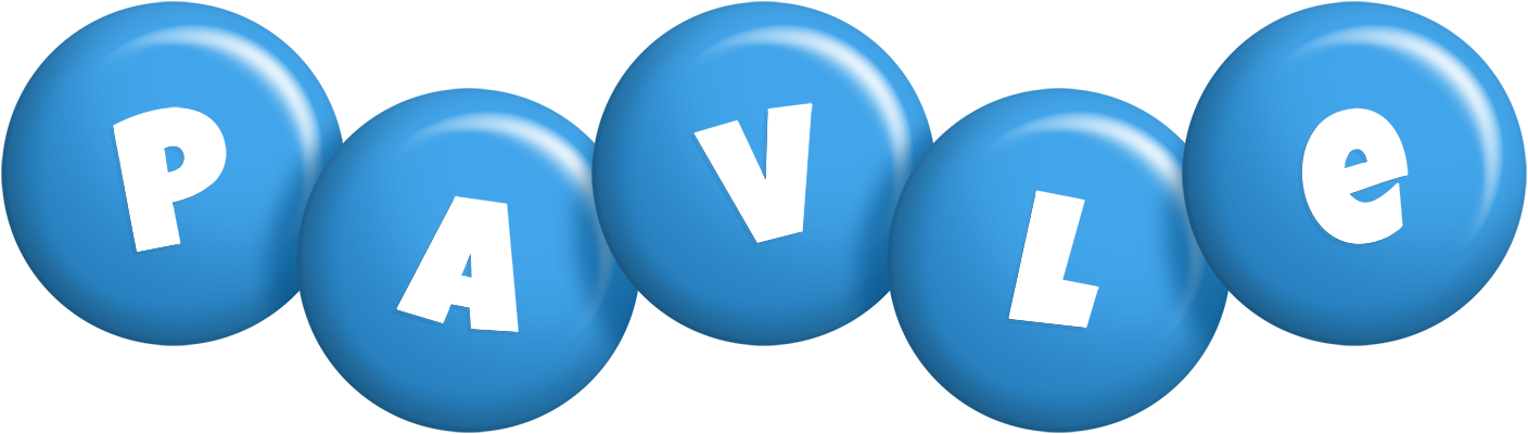 Pavle candy-blue logo