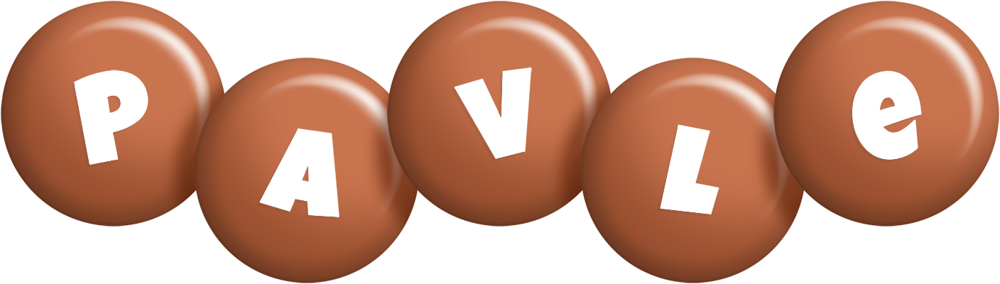 Pavle candy-brown logo