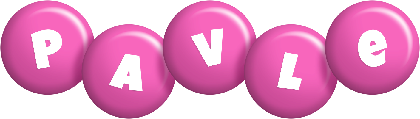 Pavle candy-pink logo
