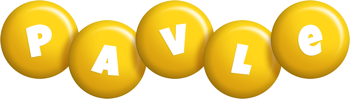 Pavle candy-yellow logo