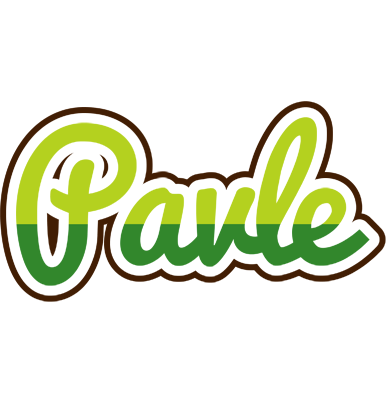Pavle golfing logo