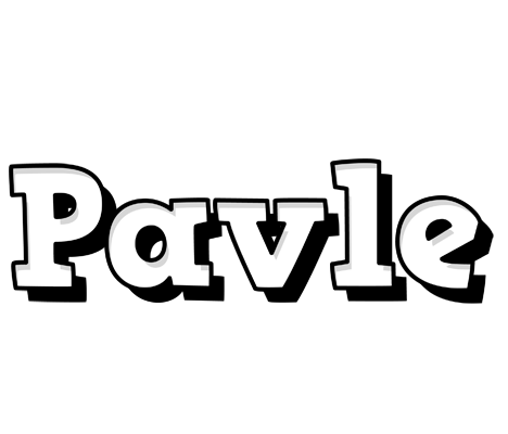 Pavle snowing logo