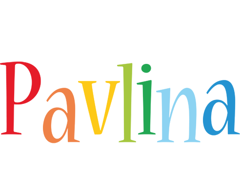 Pavlina birthday logo