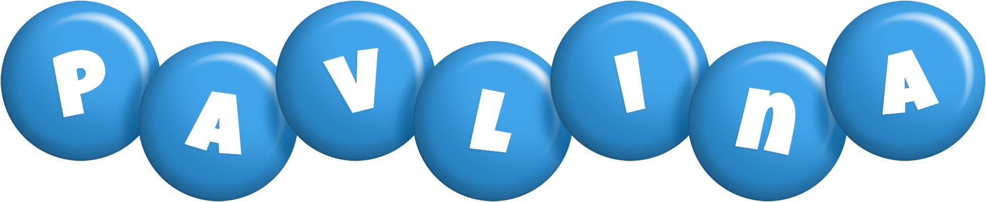 Pavlina candy-blue logo