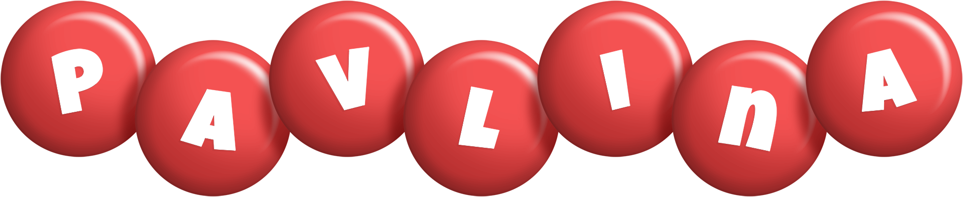 Pavlina candy-red logo