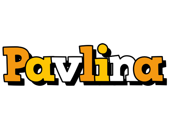 Pavlina cartoon logo