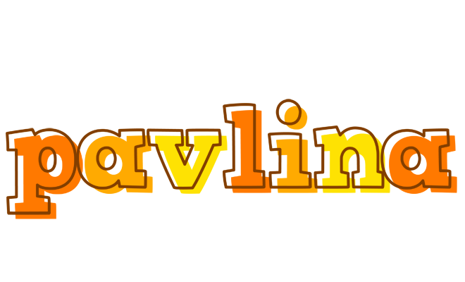 Pavlina desert logo